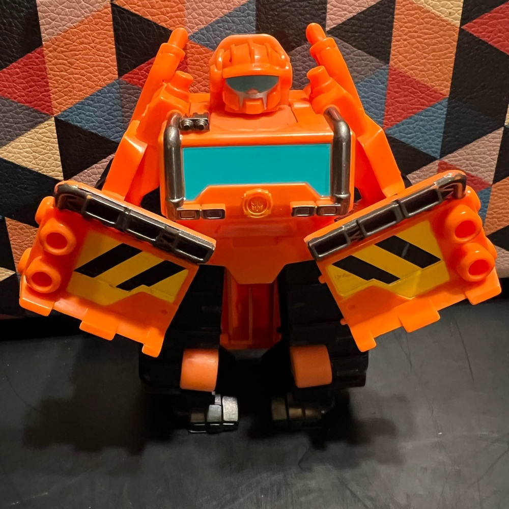 Transformers Rescue Bots Academy Wedge The Construction Bot Figure Hasbro Toys
